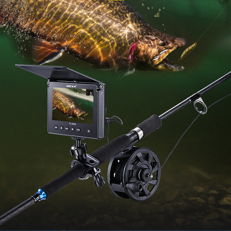 乐琦探鱼器水下头钓鱼可视鱼竿高清全套探鱼锚鱼船用筏钓