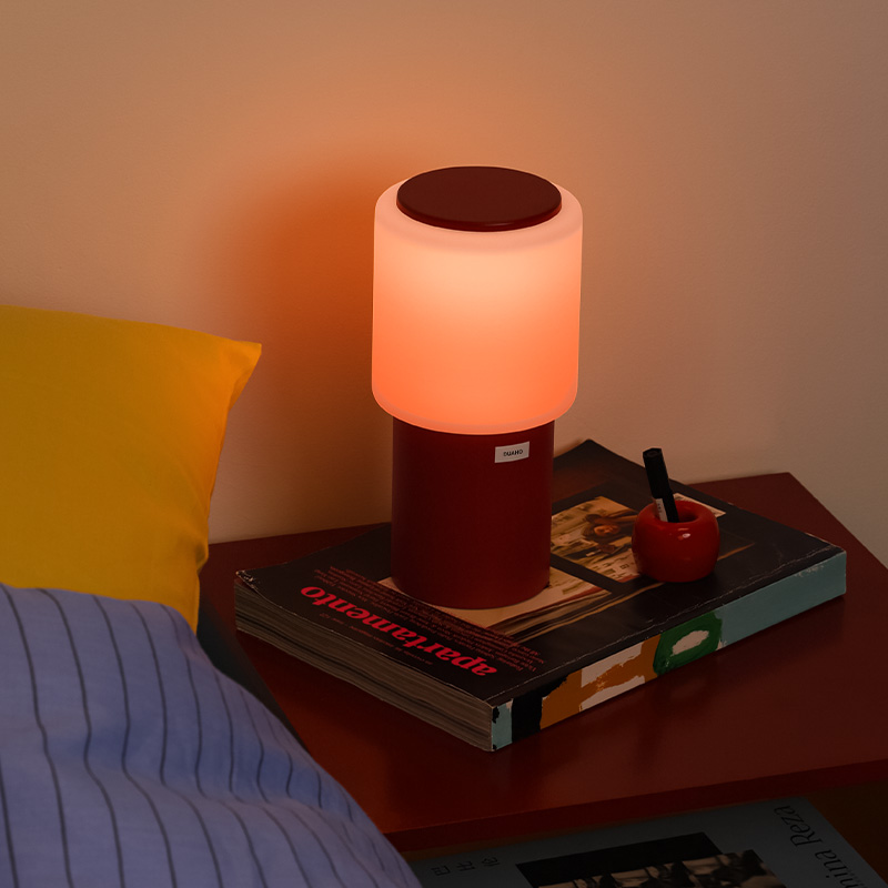 MUID氛围灯充电创意桌面小台灯卧室客厅柔光床头夜灯轻奢生日礼物