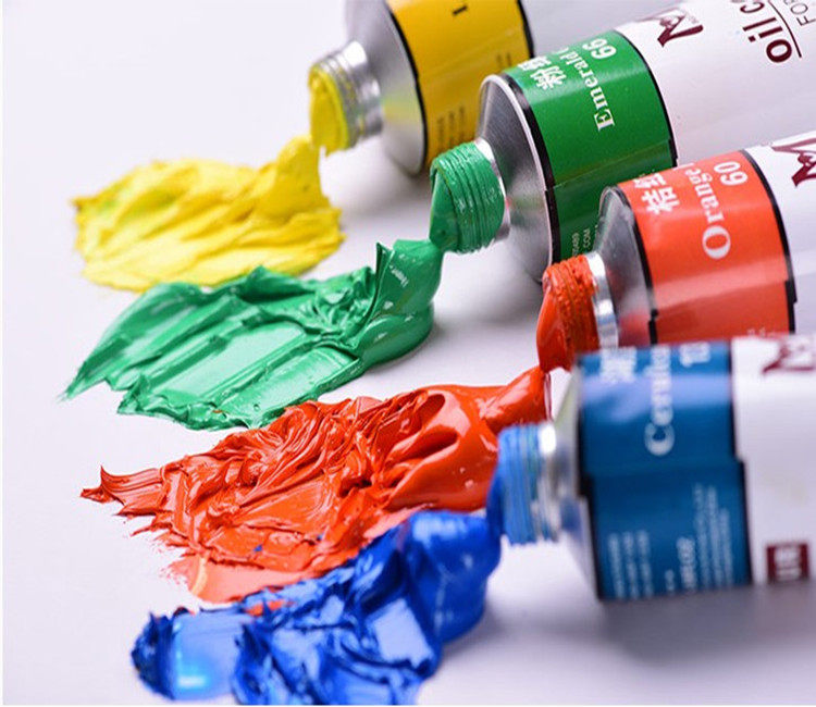 正品美邦祈富油画颜料180ml铝管大支装油画颜色油彩颜料包邮