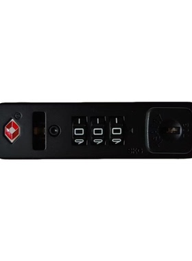 SKP 819W密码锁TSA007行李箱锁更换拉杆箱维修锁旅行箱包锁铝框锁