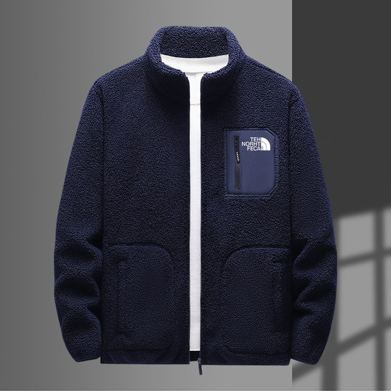 MAROLIO 혹한에도 견딜 수 있는 360도 온도 잠금  남성용 램스울 재킷 겨울 두꺼운 양털 허리 보호대