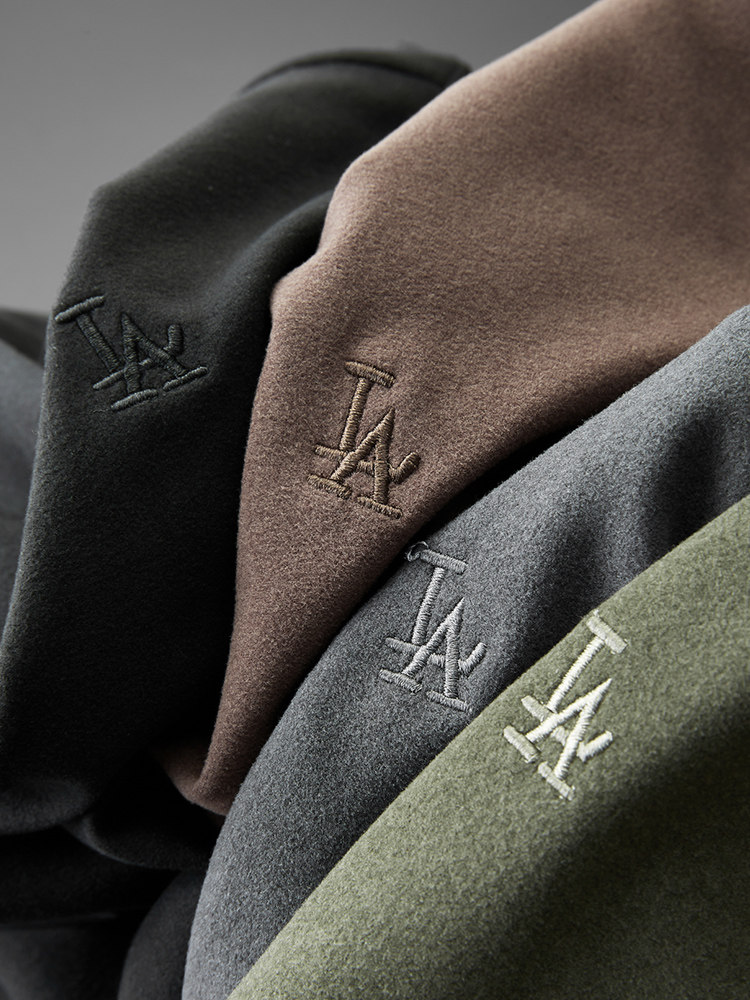 MAROLIO 독일산 최고급 양면벨벳  남성용 트렌디 브랜드 자수 하프 터틀넥 밑단 셔츠와 따뜻한 긴팔 티셔츠