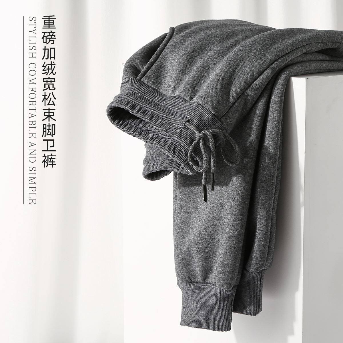 MAROLIO 내한성 -30°  남성과 여성을 위한 헤비웨이트 레깅스 스웨트팬츠 같은 스타일의 겨울 두꺼워지고 벨벳 두꺼운 따뜻한 바지