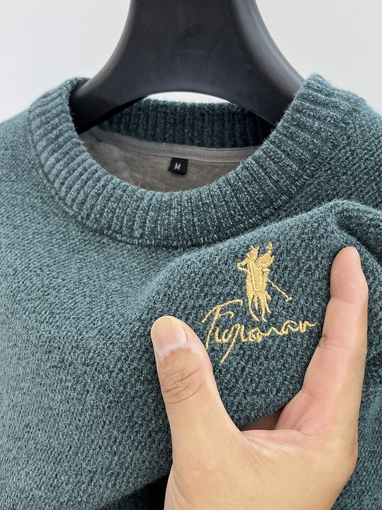 마롤리오 누가 입으면 더 예뻐요  셔닐스웨터 원피스 벨벳 라운드넥 남성 따뜻한 니트 밑단 셔츠 겨울