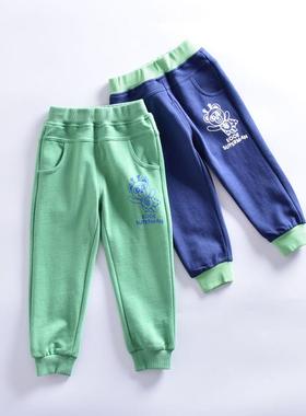 非常小鱼37102男童新款春秋装柔软弹力针织休闲裤90-130便宜好货