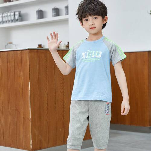 非常小鱼61236新款男童短袖休闲