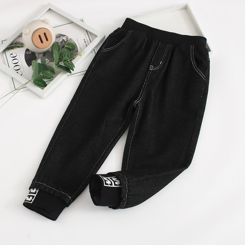 非常小鱼柔软双层针织纯棉里裤