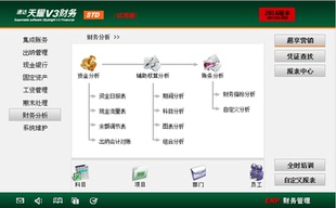 速达天耀V3STD纯财务软件网络版出纳工资管理期末处理永久用户