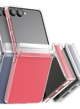 韩国适araree适用于三星z flip7手机壳全包铰链折叠屏zflip6轻薄保护套可挂绳纯色商务气质超薄