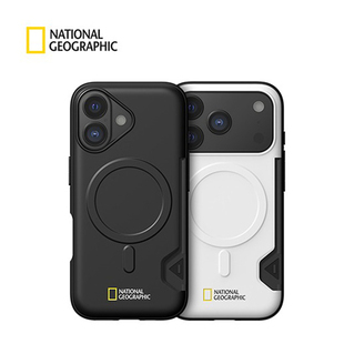 国家地理iphone17promax插卡手机壳磁吸苹果17Pro保护套防摔放卡可插卡2张便携商务无线磁吸充电保护套