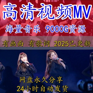 2025全视频MV车载音乐下载DJ经典 怀旧老歌抖音视频高清mp4素材包