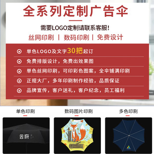 印刷logo遇水开花变色三折叠黑胶防晒广告伞太阳遮阳晴雨伞小清新