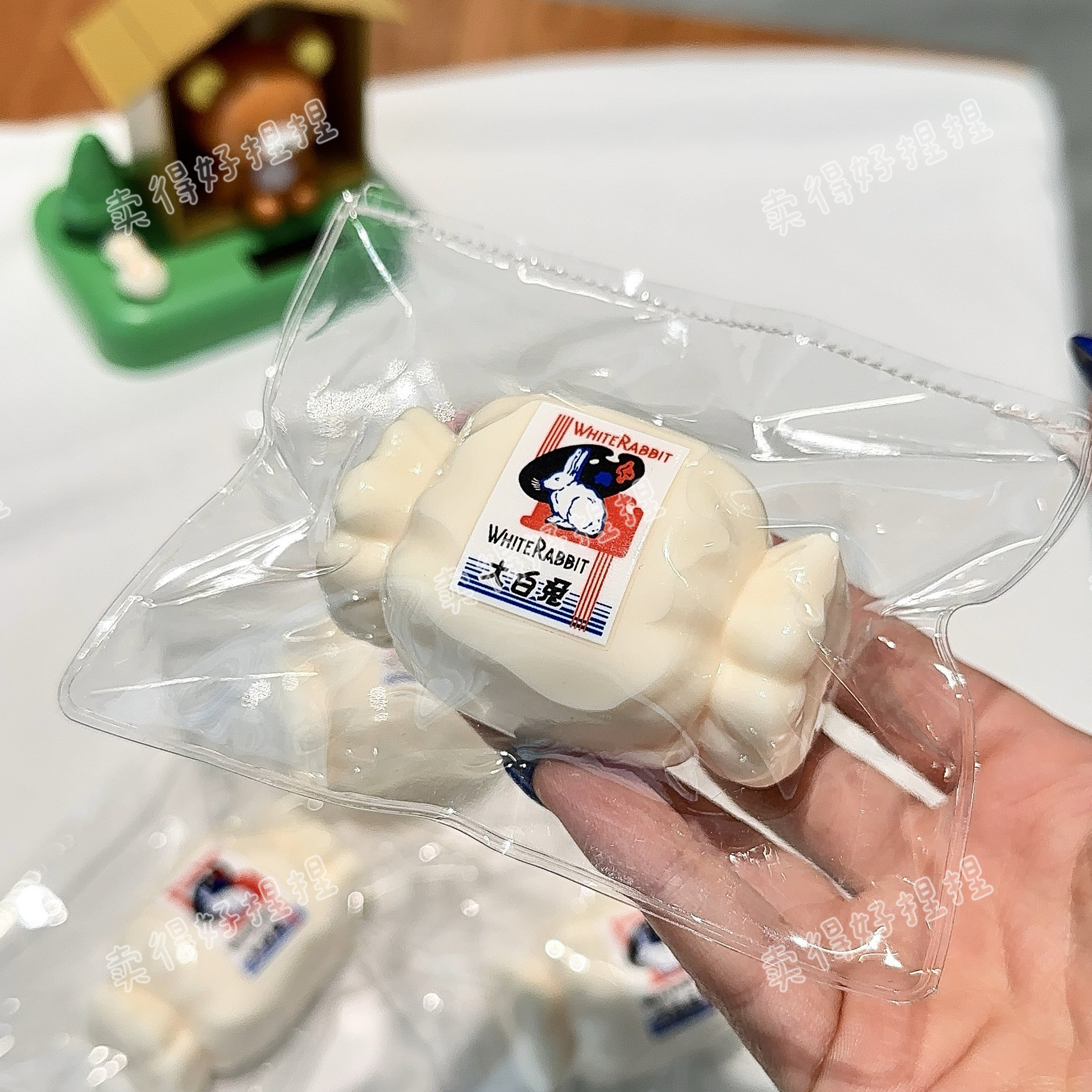 大白兔奶糖捏捏解压超软慢回弹食品级硅胶送礼平价减压神器女玩具