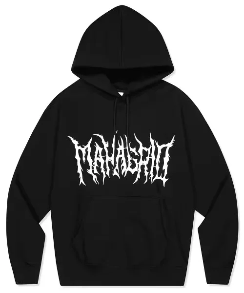 [【MAHAGRID】GOTH мужской и женский талисман шипованный принт свободный свитер]
