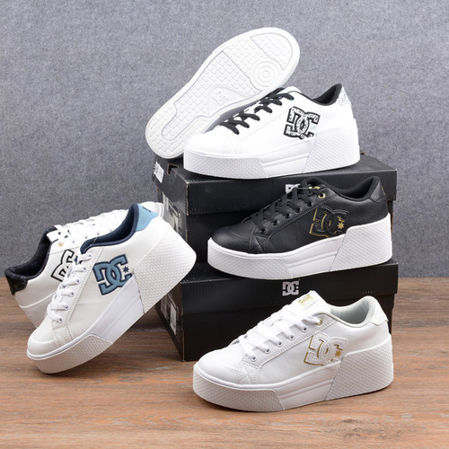 仅38 38.5 39码捡漏，外贸出日单DC厚底增高5cm轻便透气休闲女鞋