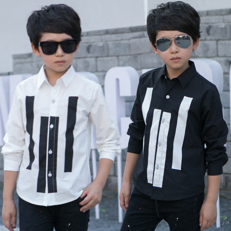 Chemise garcon à manche longue - Ref 2076614 Image 1