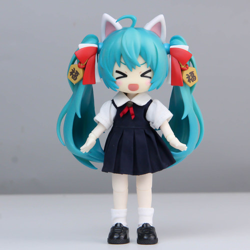招财初音OB11可动BJD整娃全套
