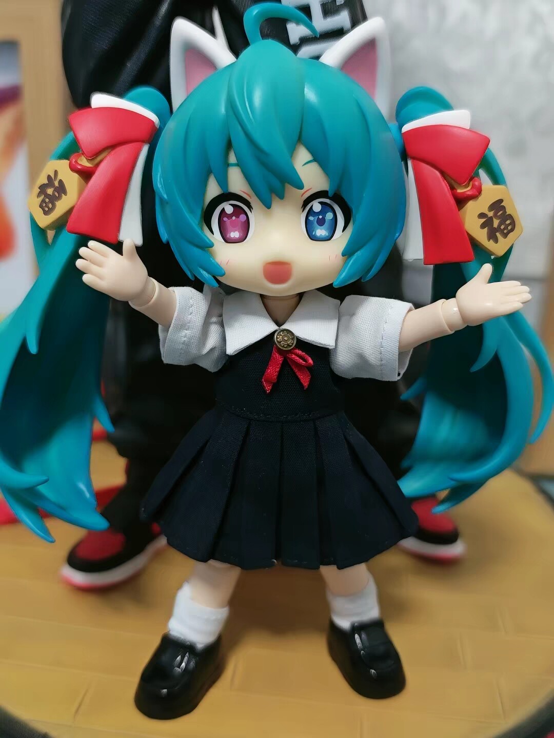 招财初音未来 全套ob11娃娃虚拟歌手12分BJD整娃二次元可动人偶图片