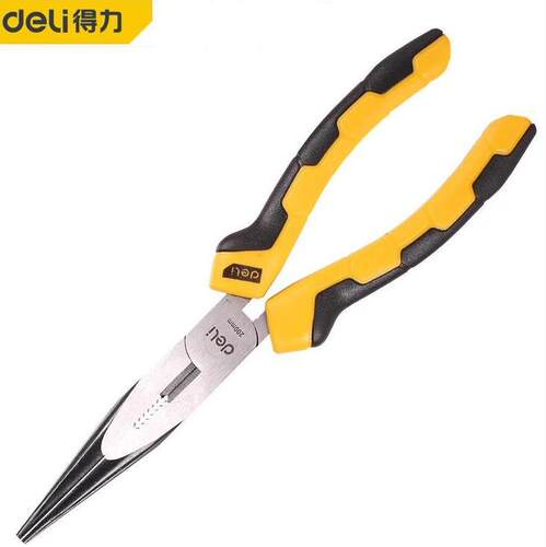得力工具8英寸尖嘴钳DL0102
