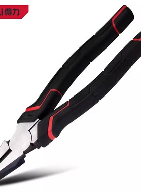 得力工具8英寸日式钢丝钳DL100108