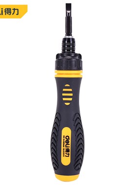 得力工具棘轮两用螺丝批DL626011