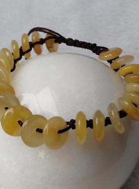 玉石手链平安扣手链手串女