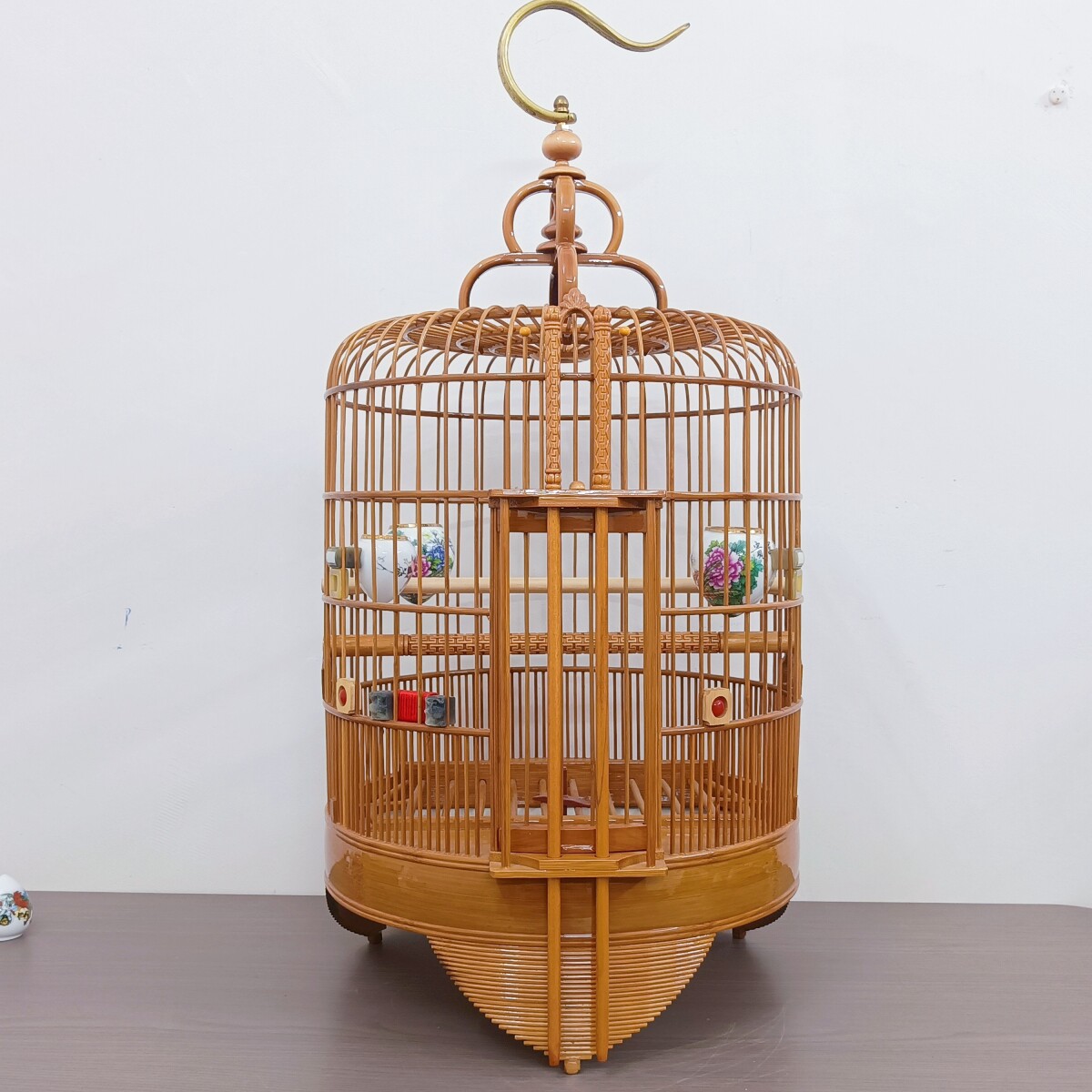 广笼三道圈加宽画眉八哥鹩哥鸟笼