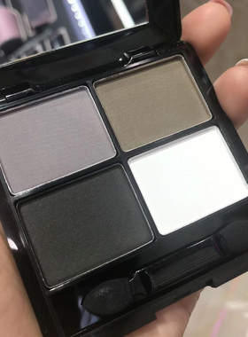 哑光纯欲风黑白灰色眼影盘