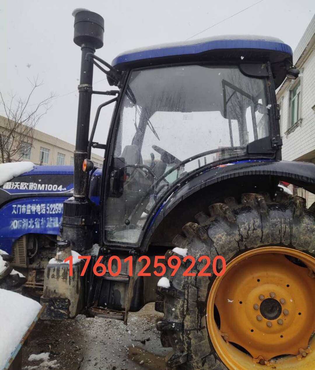 适用于雷沃欧豹m1004-a拖拉机玻璃 雷沃欧豹驾驶室车门后档玻璃