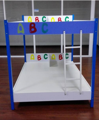 幼儿园ABC午托床小学生高低铺上下床儿童双层午睡床儿童床托管床