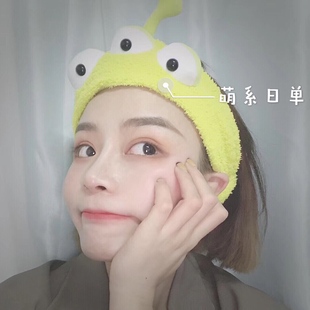 日单迪s尼毛怪发带苏利文妙妙猫维尼小飞象跳虎洗脸束发带