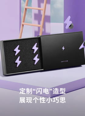 蔚来闪电气门芯帽气门嘴帽轻量化铝合金气嘴帽汽车电动车改装通用