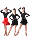 包臀高端拉丁裙舞蹈比赛服性感流苏半身裙舞蹈练功服拉丁舞演出服