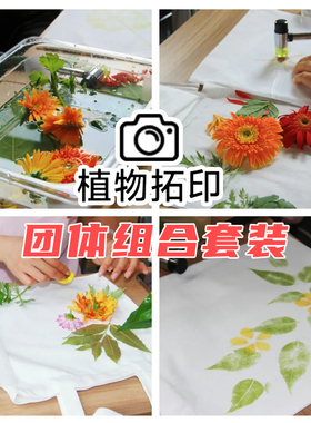 【拓染实惠套装】植物拓染材料包
