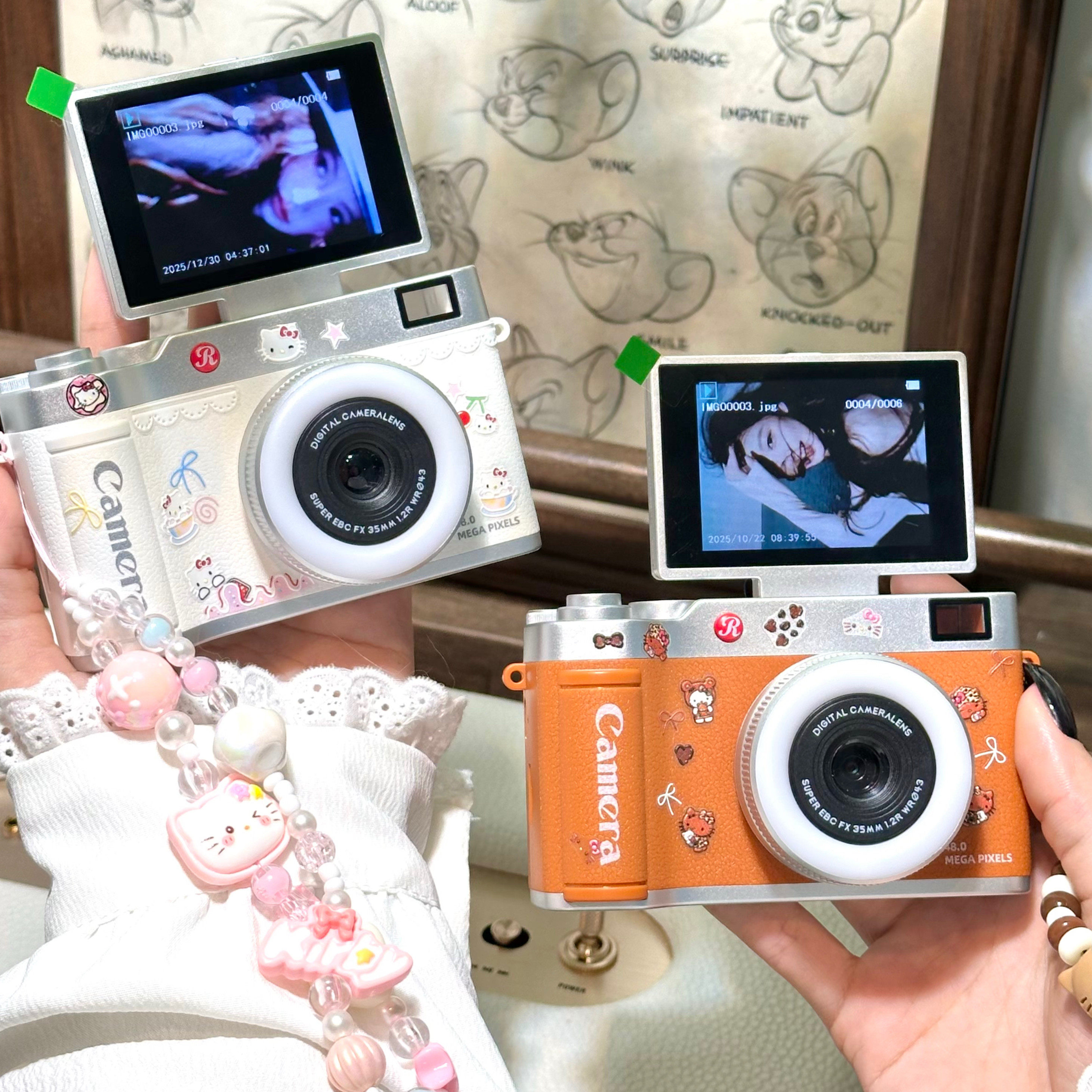 HelloKitty卡通ccd数码照相机学生党高清入门随身小型礼物校园KT