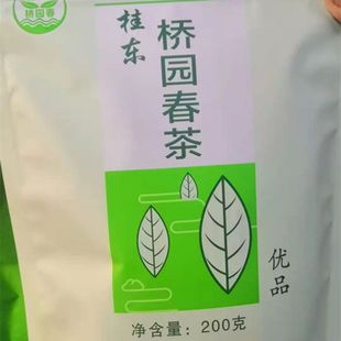 桂东绿茶红茶2024新茶桥园春高山绿茶湖南郴州桂东土特产玲珑茶