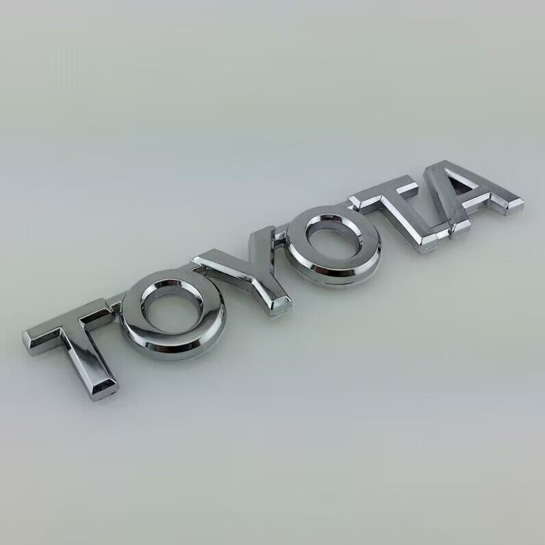 适用于卡罗拉凯美瑞锐志花冠皇冠威驰汉兰达TOYOTA后箱英文车标志