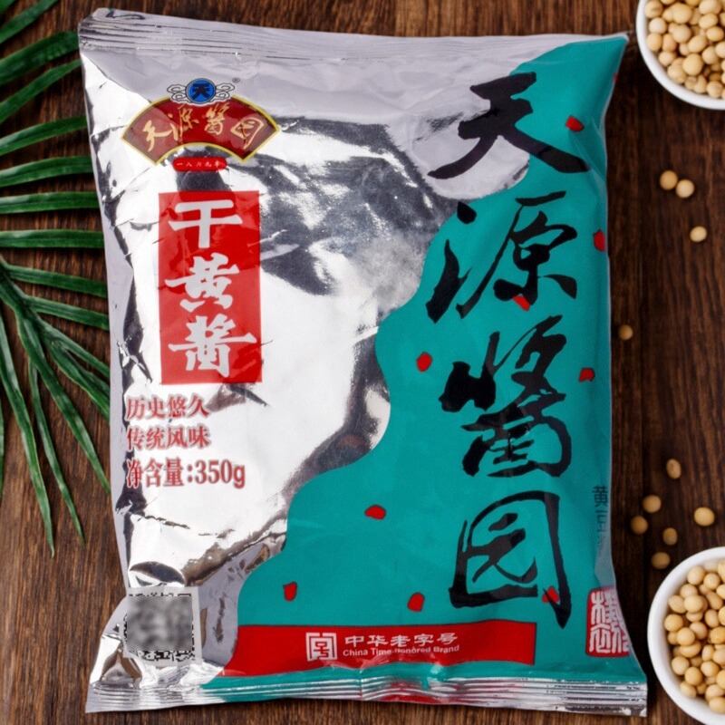 天源酱园干黄酱350g袋装
