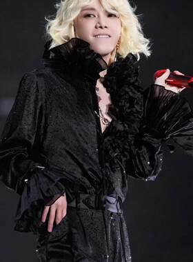 火星演唱会华晨宇同款长袖衬衫