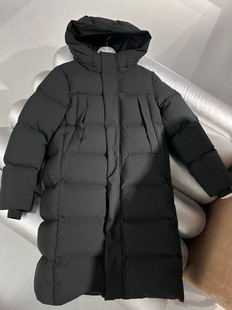 男童冬季长款鹅绒服中大童加厚保暖连帽羽绒服外套东北抗寒棉服