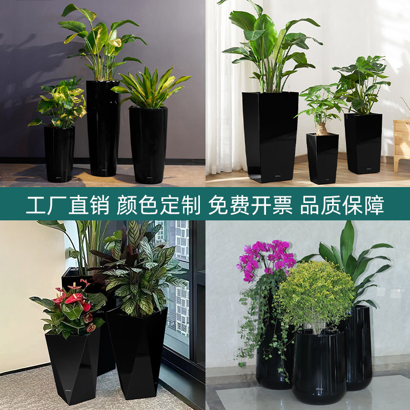 2025新款北欧简约花盆懒人自吸水