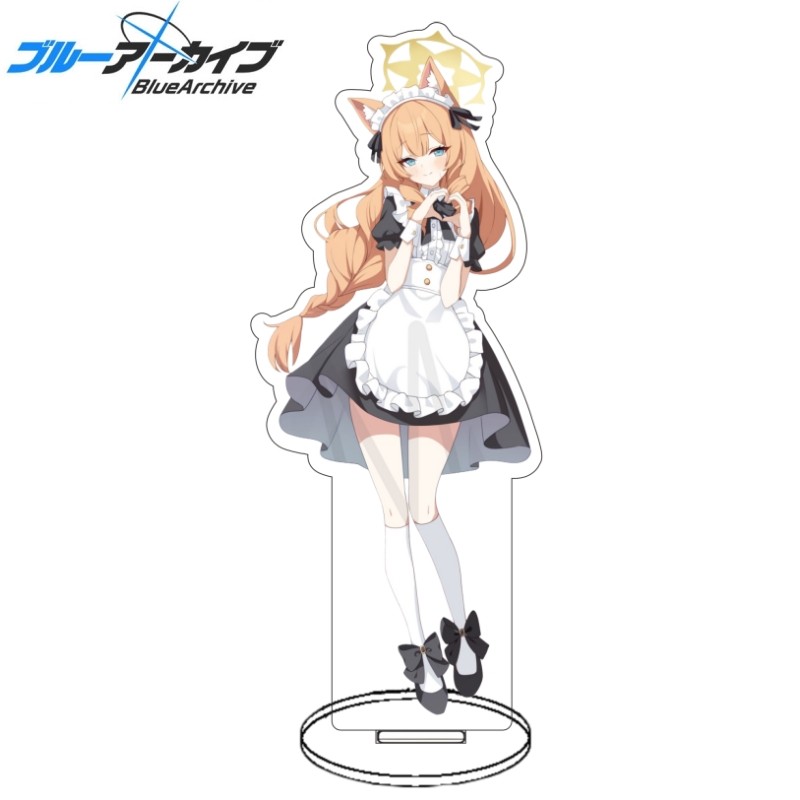 蔚蓝档案韩国咖啡厅联动女仆装圣园桐藤诸伊落玛丽立牌桌面摆件,模玩/动漫/周边/娃圈三坑/桌游,动漫徽章/立牌,淘宝优惠券,粉丝福利购,淘宝优惠卷