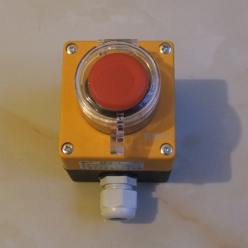 厂家直销  船用火警开关按纽  220V 10A  IP65按钮开关ZPB-1