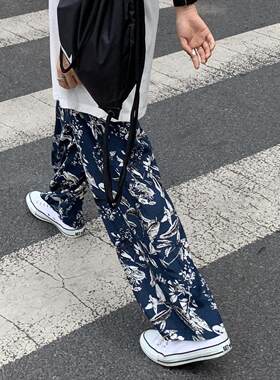 长裤Lonsla自制夏款百搭沙滩