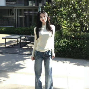 半高领德绒打底衫女秋冬内搭短款上衣修身显瘦小衫加绒保暖T恤