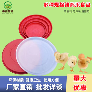 养殖小鸡用开食盘雏鸡自由采食槽雏鸡苗饲料盘鸡鸭鹅苗开食盘鸡用