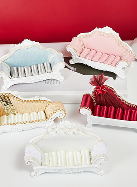 树脂工艺品创意欧式摆件首饰架耳钉戒指收纳摆件珠宝展示