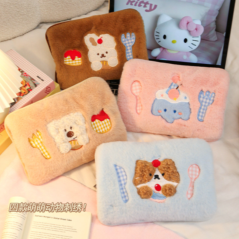 一体式充电热水袋暖宝宝电热暖水袋暖手宝2025新款卡通防爆女生