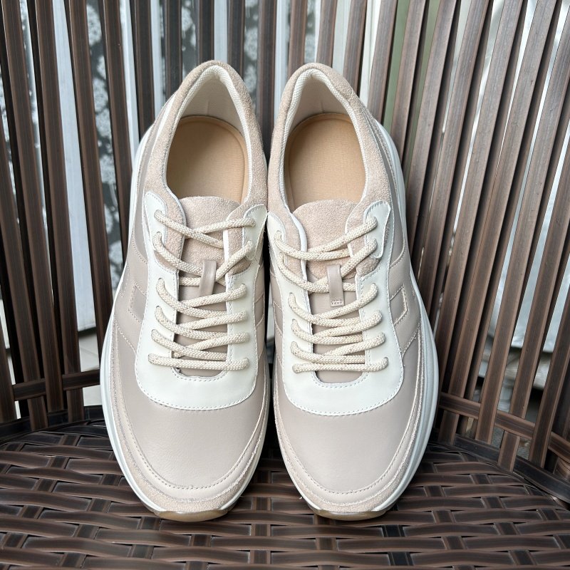 外贸真皮H家无标 轻奢系带运动休闲鞋软皮小白鞋女厚底防滑老爹鞋,流行男鞋,时尚休闲鞋,淘宝优惠券,粉丝福利购,淘宝优惠卷