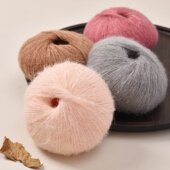 真丝马海毛毛线